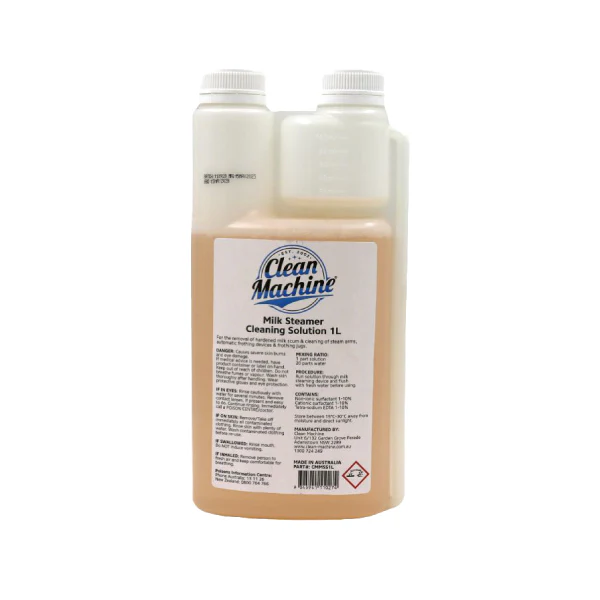 Clean Machine Milk Steamer Solution Milk Cleaner
