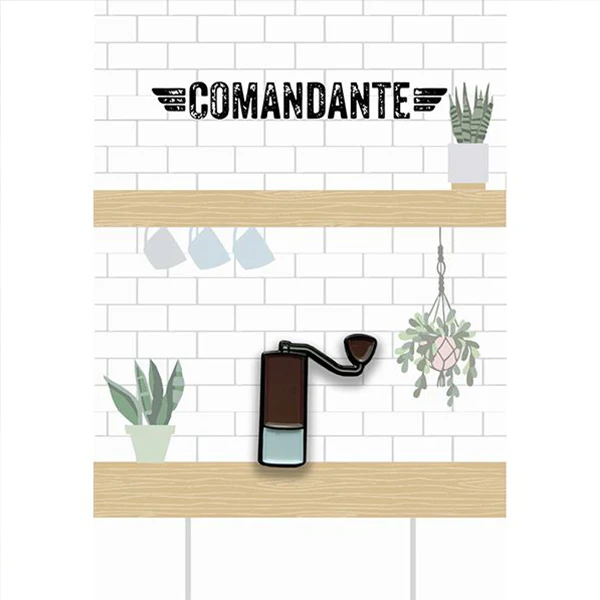 Comandante Enamel Pin - Image 2
