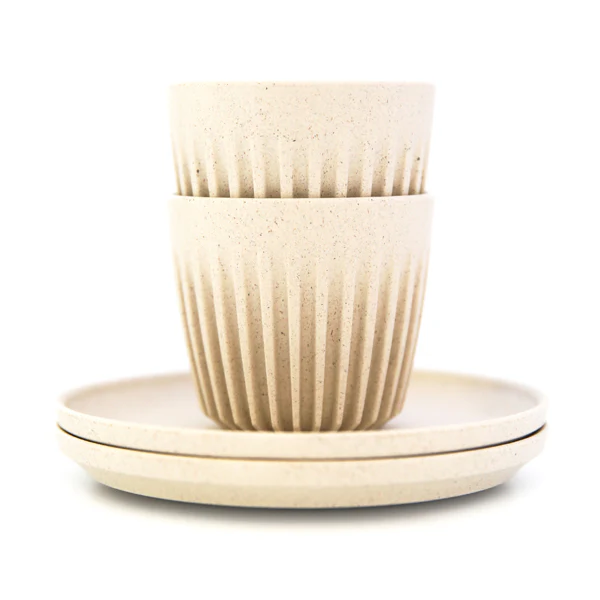Huskee Natural Cup w Lid - Image 2