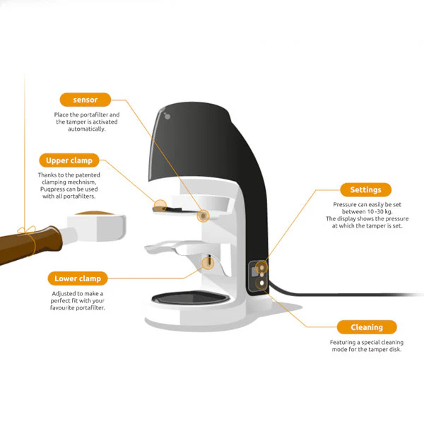 Puq Press Q2 Automatic Coffee Tamper Gen 5 - Image 8