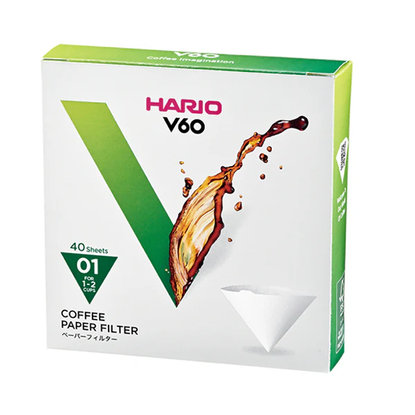Hario V60 Retail White Paper Filters - Image 2
